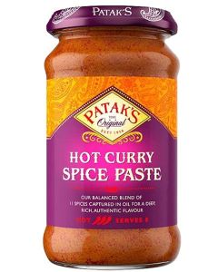 PATAK'S HOT CURRY SPICE PASTE ( HOT ) 283G