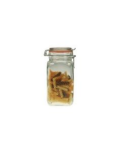 APOLLO CLIP SEAL JAR GLASS CANISTER 1LTR