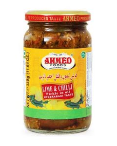 AHMED HYD LIME / CHILLI PICKLE 330G