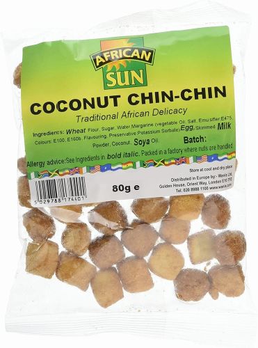 AFRICAS FINEST COCONUT CHINCHIN 80G