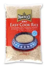 NATCO EASY COOK PARBOILED RICE 2KG