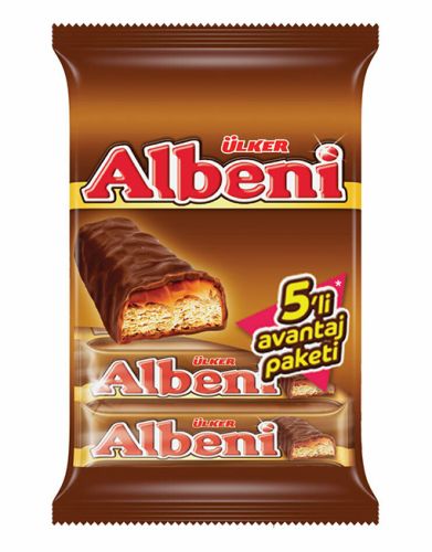 ULKER ALBENI CHOCO BAR 5PACK 200G