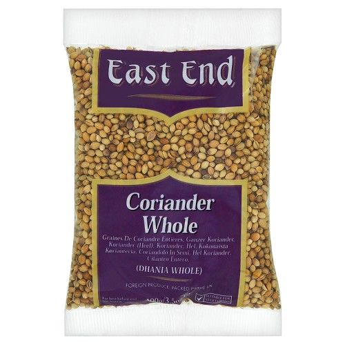 EAST END CORIANDER (Dhania) WHOLE 100gm