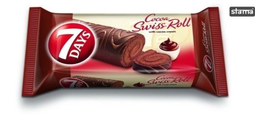 7 DAYS COCOA SWISS ROLL 200G