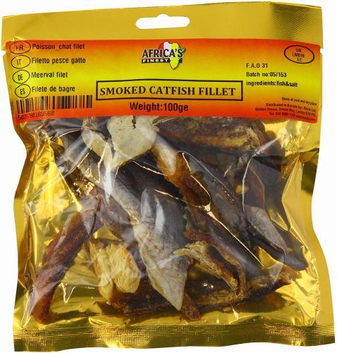AFRICAS FINEST SMOKED CATFISH FILLET 100G