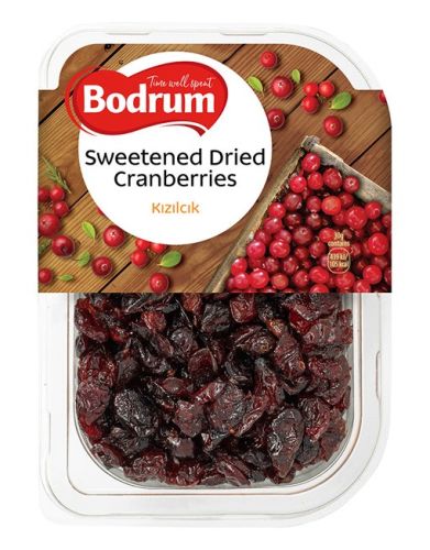 BODRUM SWEETENED DRIED CRANBERRIES 200G