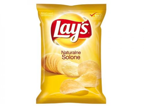 LAYS SALTED SOLONE CRISPS 140G