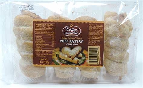 ACCASA PUFF PASTRY ROLL WITH COCOA CREAM 350G