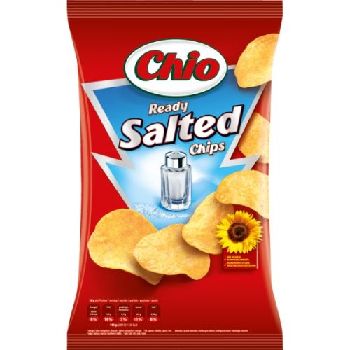 CHIO READY SALTED CRISPS 140G