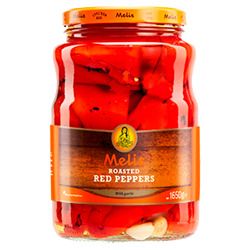 MELIS ROASTED RED PEPPERS PICKLED 1650G