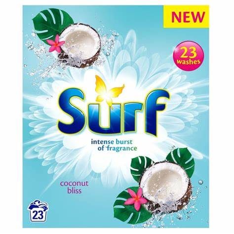 SURF POWDER COCONUT BLISS 23 WASHES 1.15KG