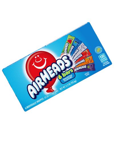 AIR HEADS ASSORTED FLAVOURS 93.6G