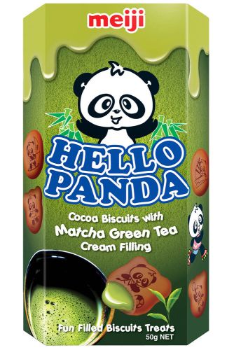 MEIJI HELLO PANDA MATCHA GREEN TEA 50G