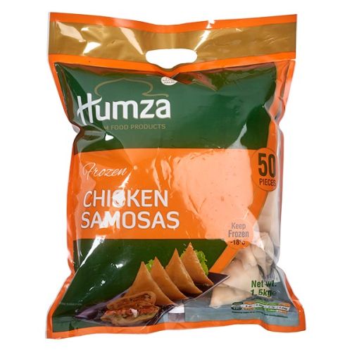 HUMZA CHICKEN 50'S SAMOSA 1.5KG