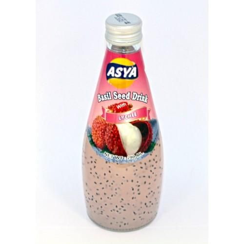 ASYA LYCHEE BASIL SEED DRINK 290ML