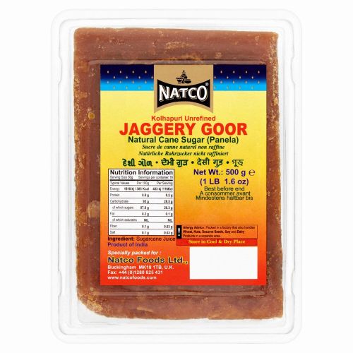 NATCO JAGGERY ( GOOR ) 500G