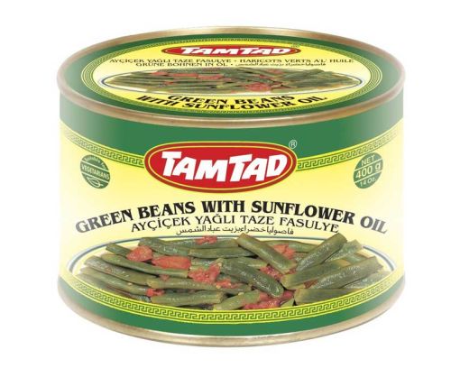 GAMA TAMTAD GREEN BEANS WITH SUNFLOWER OIL 350G