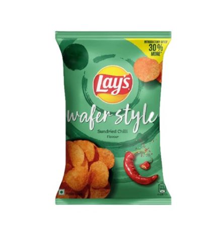 LAYS WAFER STYLE SUNDRIED CHILLI FLAVOUR 52G
