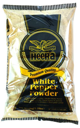 HEERA WHITE PEPPER POWDER 1KG