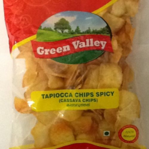 GREEN VALLEY TAPIOCA CHIPS SPICY 180G
