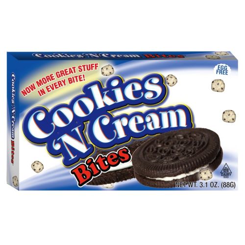 COOKIE DOUGH COOKIE AND CREAM BITES 88G