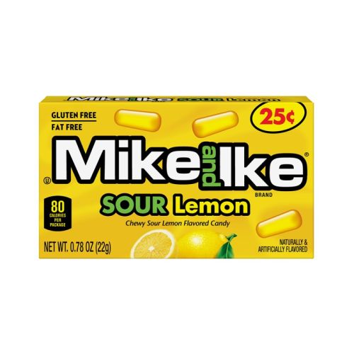 MIKE & IKE SOUR LEMON 22G
