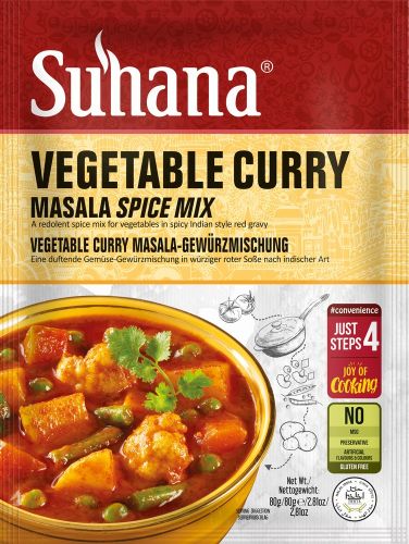 SUHANA VEGETABLE CURRY MIX 80G