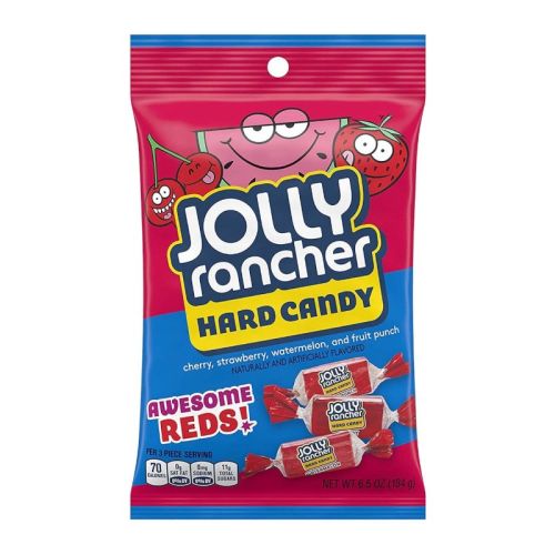 JOLLY RANCHER HARD CANDY AWESOME RED 184G