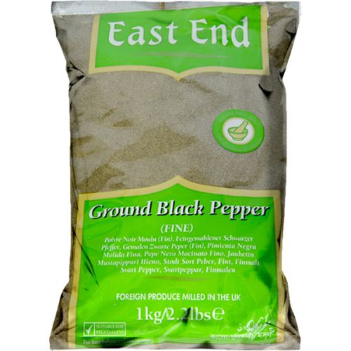 EAST END GROUND BLACK PEPPER 1KG