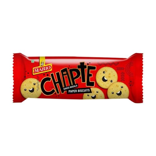 MARIO CHAPTE BAKED MASALA PAPER BISCUITS 100G