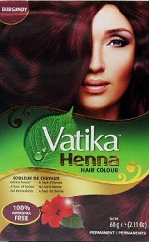 VATIKA HENNA HAIR COLOUR BURGUDY 9.07G