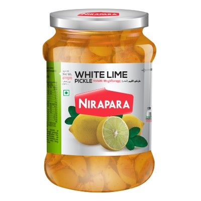 NIRAPARA WHITE LIME PICKLE 400G