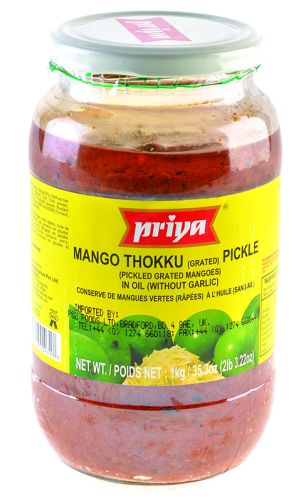 PRIYA MANGO THOKKU (GRATED) PICKLE 300G