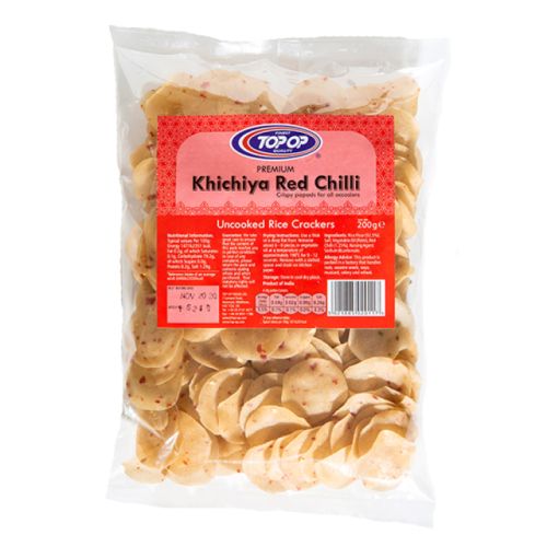 TOP OP RICE PAPAD RED CHILLI 200G