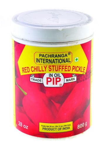 PIP RED STUFFED CHILLI PICKLE 800G