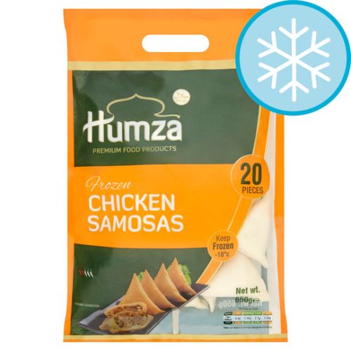 HUMZA CHICKEN 20'S SOMOSAS 650G