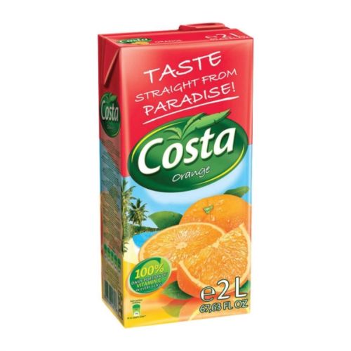 COSTA ORANGE DRINK 2L