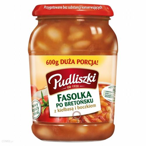 PUDLISZKI FASOLKA 600G