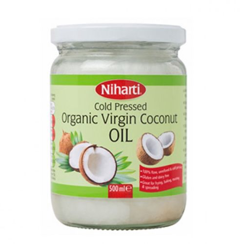 Niharti Organic Virgin Coconut Oil Jars 500ML