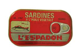 LESPADON SARDINES IN VEG 125G