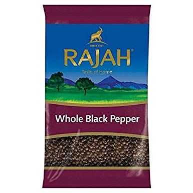 Rajah Black Pepper Whole 100g