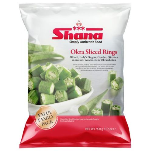 SHANA OKRA RINGS 900G