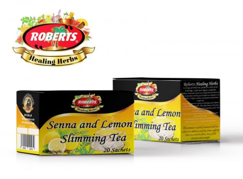 ROBERTS SENNA & LEMON SLIMING TEA 40G