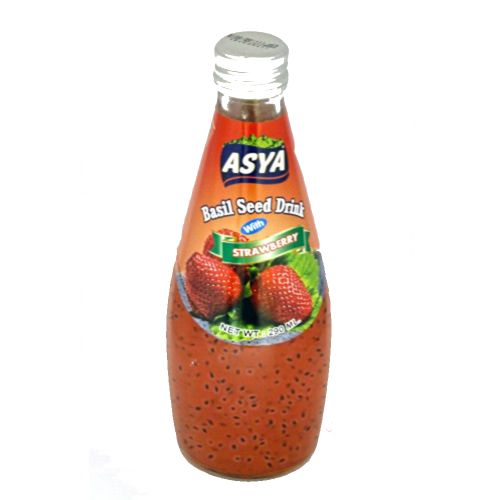 ASYA STRAWBERRY BASIL SEED DRINK 290ML