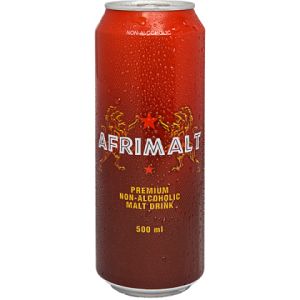 AFRIMALT MALT DRINK CANS 500ML