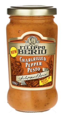 Filippo Berio Pesto Chargrilled Pepper 190G