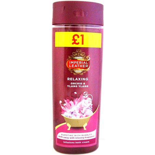 IMPERIAL LEATHER BATH CREAM RELAXING PM £1