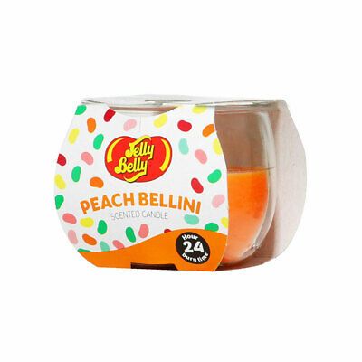 JELLY BELLY CANDLE POT PEACH BELLINI