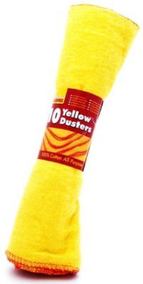 DUSTERS YELLOW 10PK