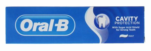 ORAL B TOOTHPASTE CAVITY PROTECTION  02/01/21